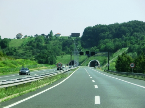 Vrtlinovec Tunnel northern portals