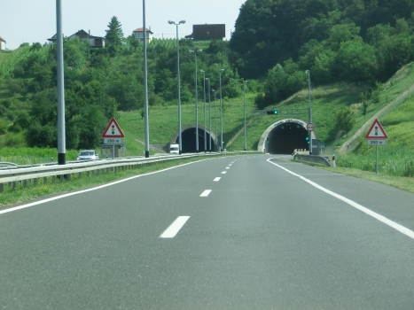Vrtlinovec Tunnel northern portals