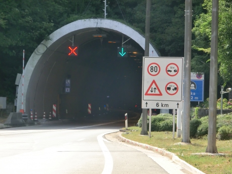 Učka - Monte Maggiore tunnel eastern portal