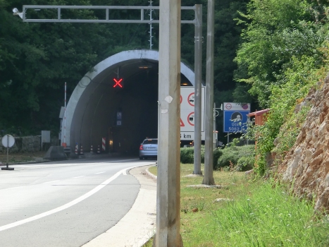 Učka - Monte Maggiore tunnel eastern portal