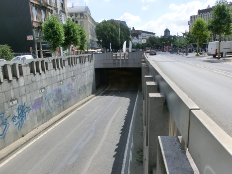Place Notger Bus Tunnel western portal