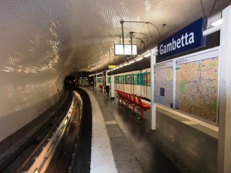 Station de métro Gambetta