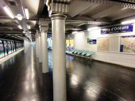 Station de métro Porte d'Orléans