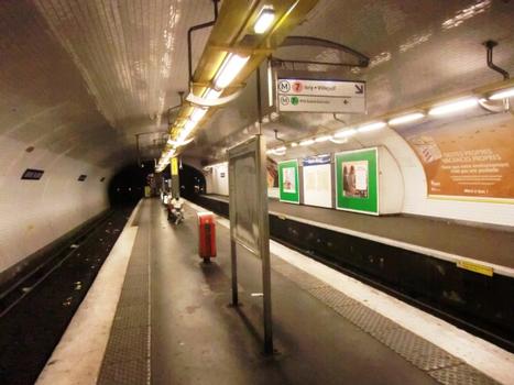 Louis Blanc Metro Station