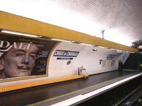 Station de métro Croix de Chavaux