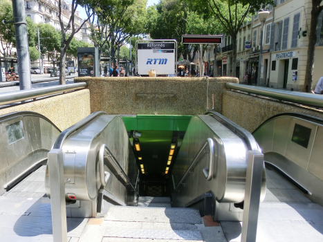 Station de métro Réformés - Canebière