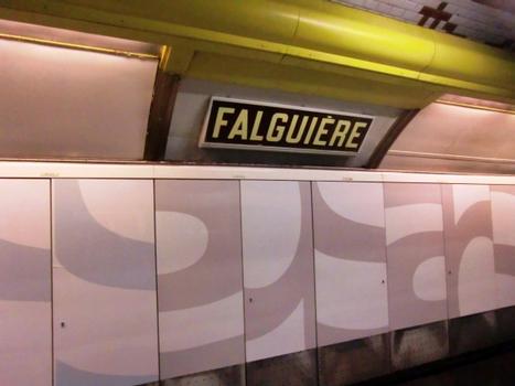 Metrobahnhof Falguière