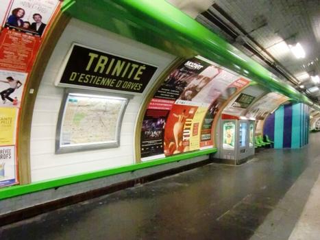 Station de métro Trinité - d'Estienne d'Orves