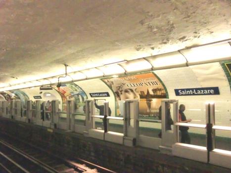 Metrobahnhof Saint-Lazare