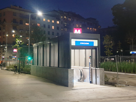 Station de métro Coni Zugna