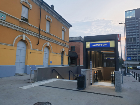 Metrobahnhof San Cristoforo