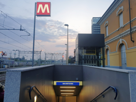 San Cristoforo Metro Station and San Cristoforo Railway Station