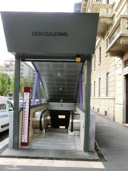 Metrobahnhof Gerusalemme
