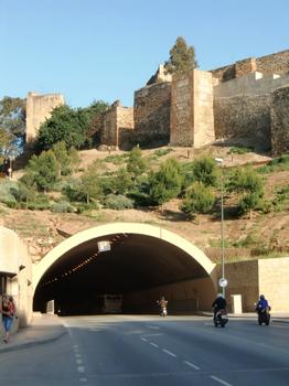 Tunel de la Alcazaba western portal