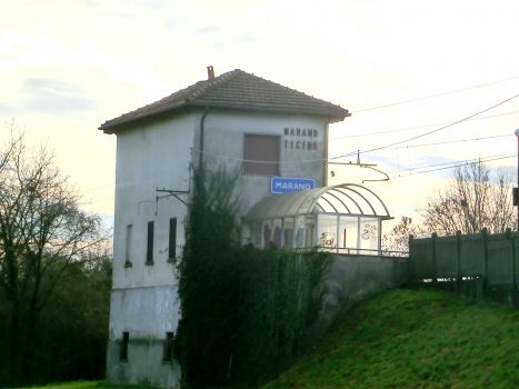 Bahnhof Marano Ticino