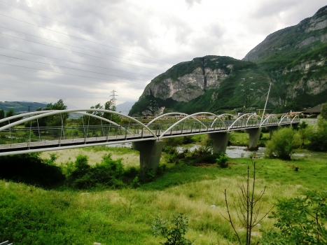 Radwegbrücke Fosina