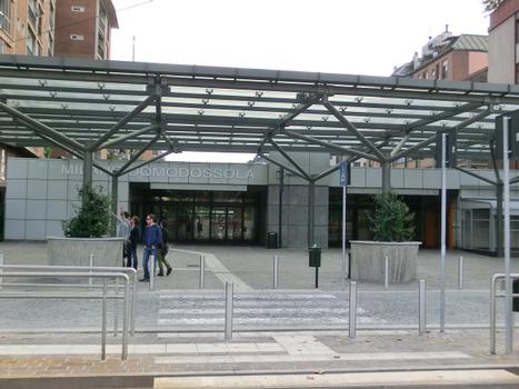 Milano Domodossola-Fiera FN Station after refurbishment