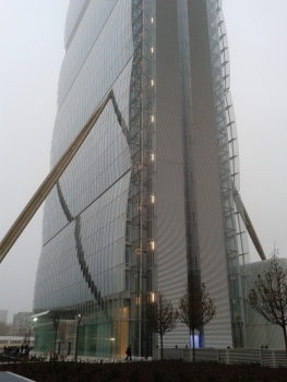 Isozaki tower in 2015