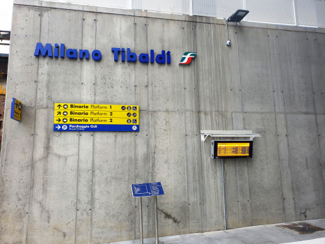 Bahnhof Milano Tibaldi Università Bocconi