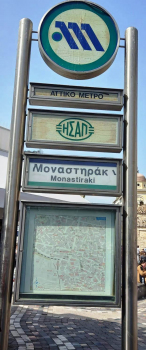 Metrobahnhof Monastiraki