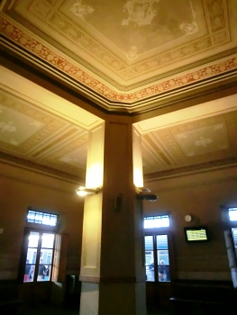 Mondovì Station, waiting room