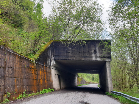Montecampione-Plan 1 Tunnel