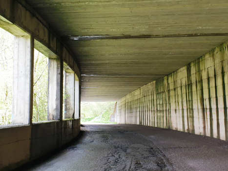 Montecampione-Plan 2 Tunnel