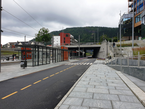 Linie 2 der Stadtbahn Bergen