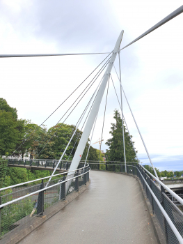 Geh- und Radwegbrücke über den Lagårdsveien