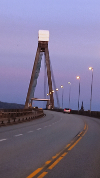 Stavanger City Bridge under refurbishment