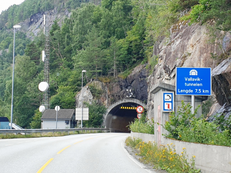 Vallavik Tunnel eastern portal