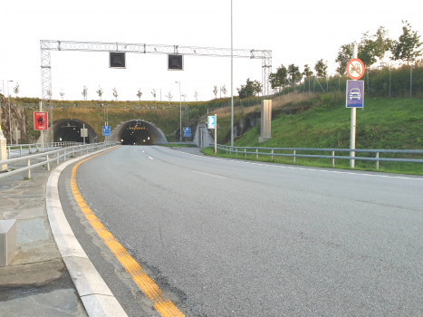 Hundvaag Tunnel western portals