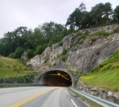 Freifjord Tunnel southern portal