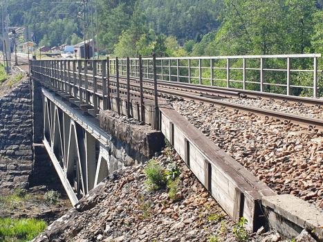 Pont ferroviaire sur le Gylandselva
