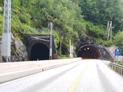 Kjenes railway and road Tunnel