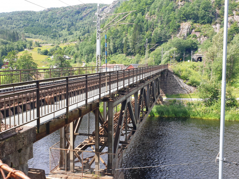Lygna-Eisenbahnbrücke