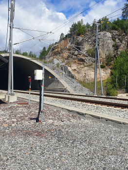 Nøklegård Tunnel eastern portal