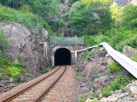 Tronås Tunnel western portal