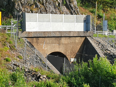 Tronås Tunnel western portal