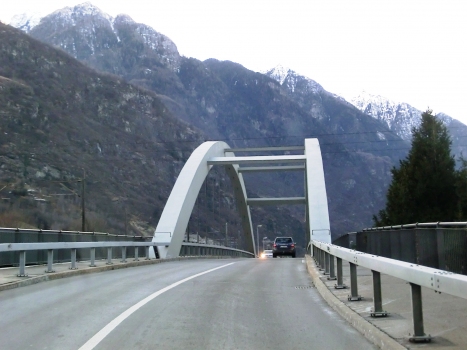 Brenno River Bridge at Pasquerio