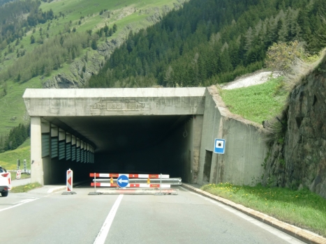 Bourg San Pierre Tunnel southern portal