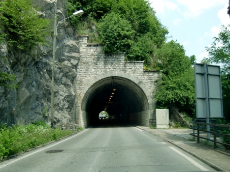 Dogana Tunnel western portal