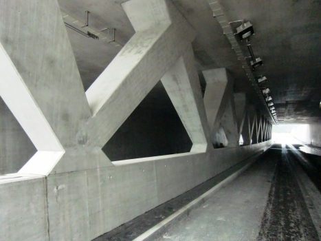 Campisci Tunnel under construction
