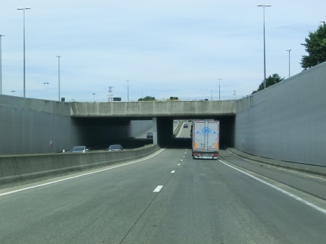 Legeweg Tunnel southern portals