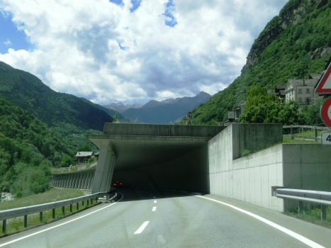 Castasegna Tunnel northern portal