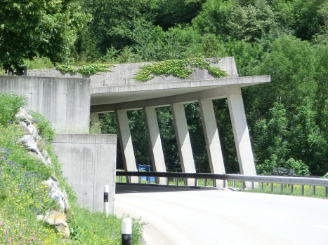 Castasegna Tunnel souhern portal