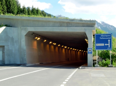 Taferna Tunnel northern portal