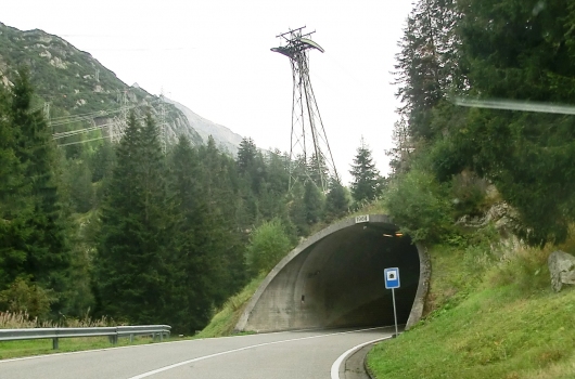 Handegg Tunnel northern portal