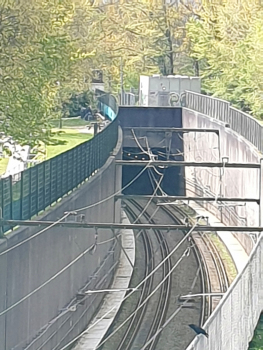 Velser Railway Tunnel northern portal