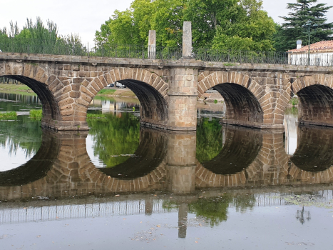 Traiano bridge across Tamega river